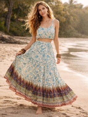 Free People Sunrise Voile Set - XS